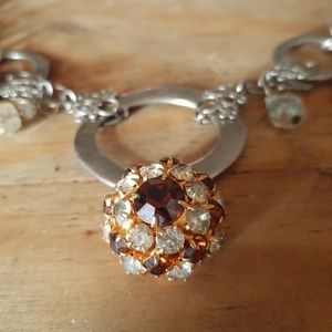 Crystal Necklace 19 inches